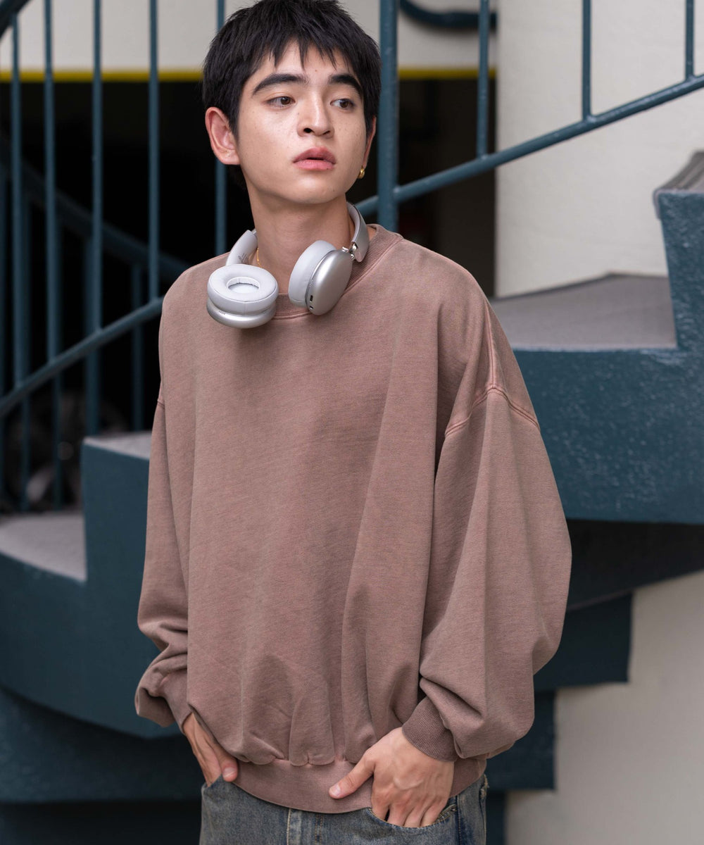 ブラウン　モデル：180㎝　L着用