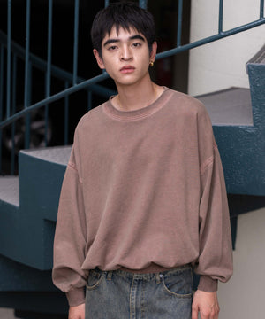 ブラウン　モデル：180㎝　L着用