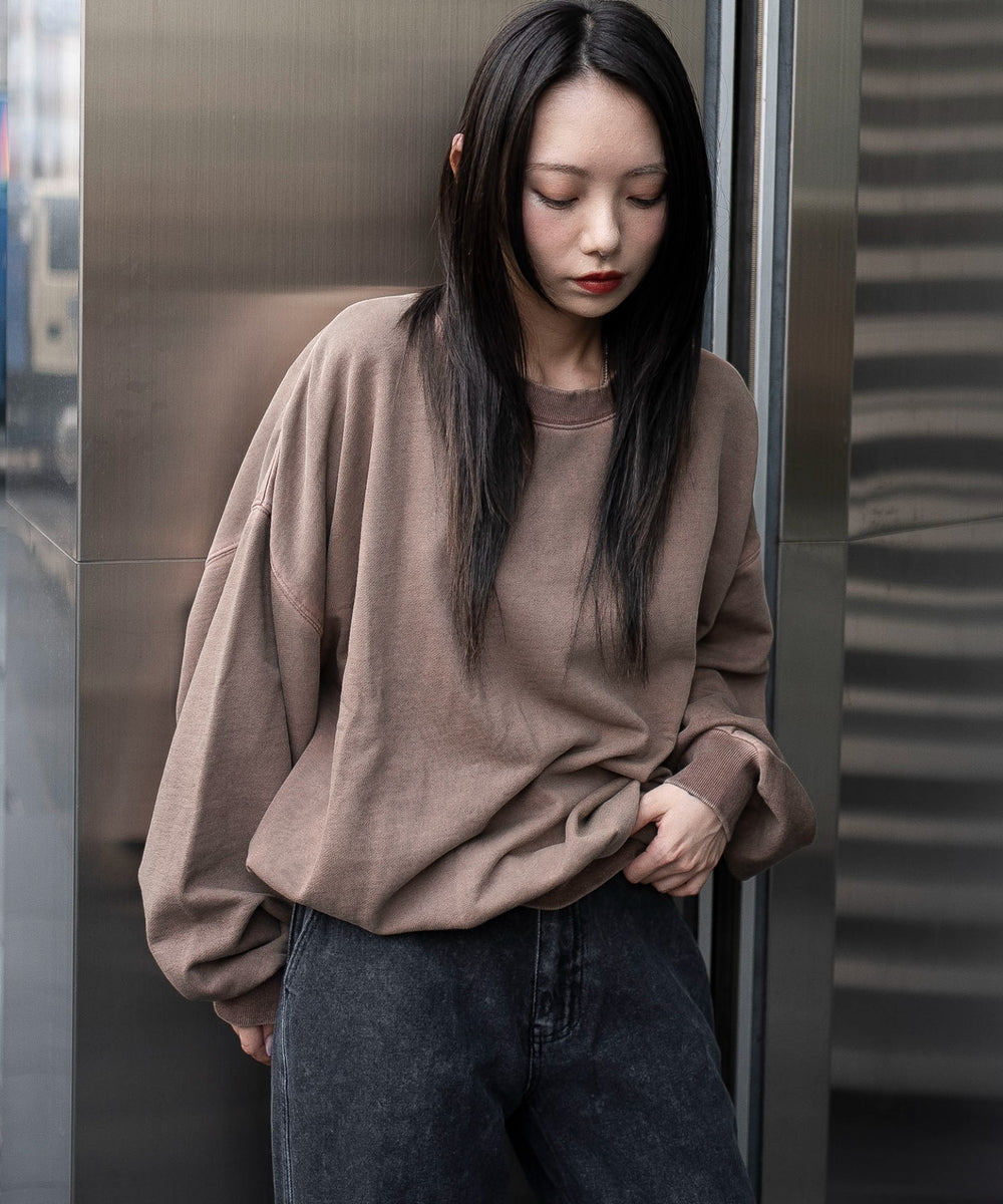 ブラウン　モデル：159cm M着用