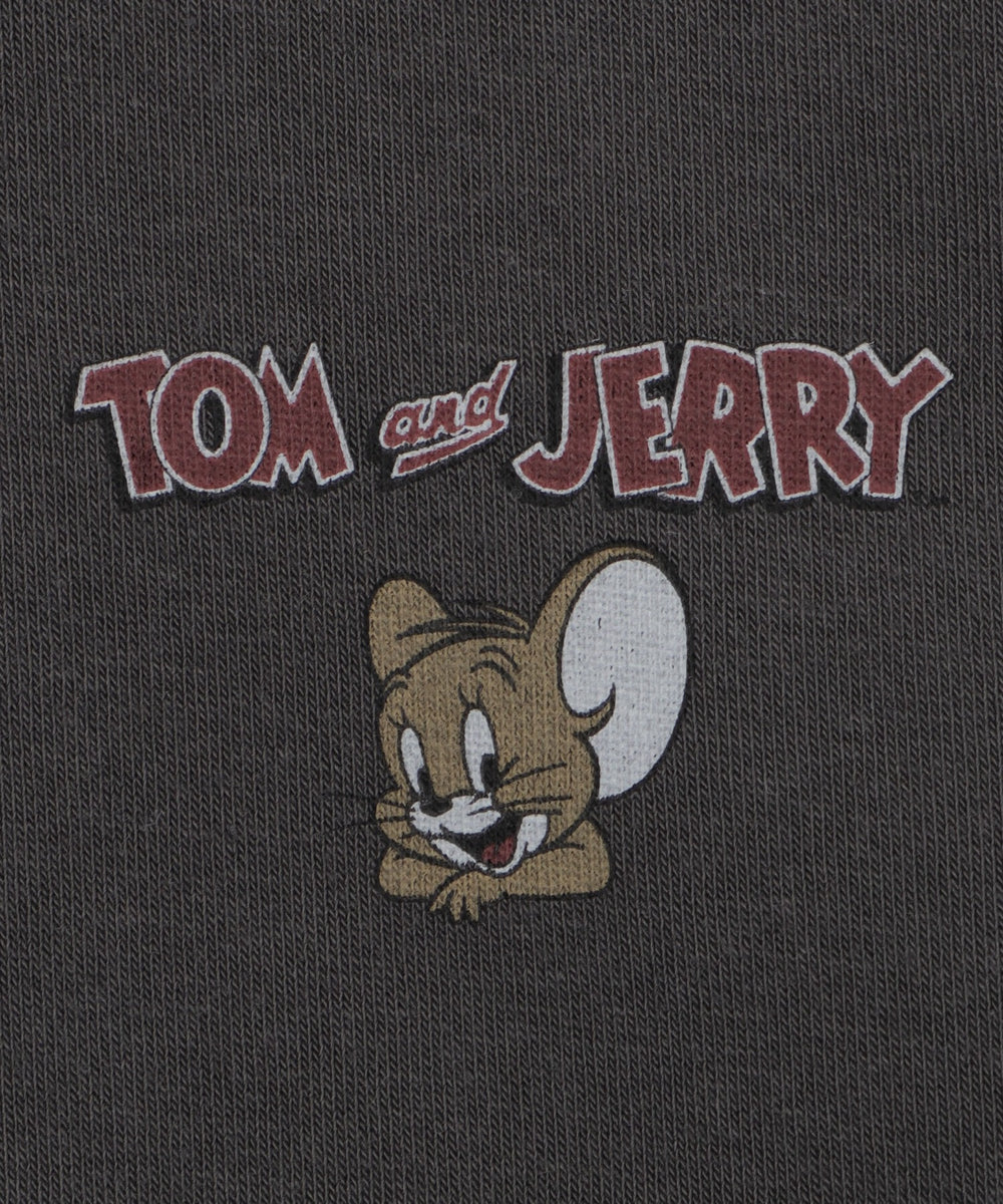 TOMandJERRYグラフィックプルパーカー