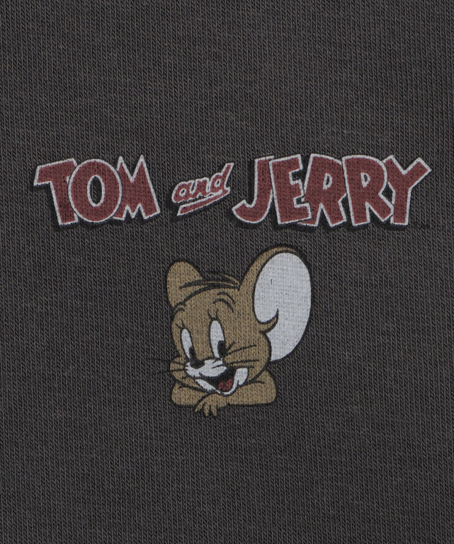 TOMandJERRYグラフィックプルパーカー