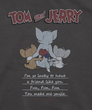 TOMandJERRYグラフィックプルパーカー