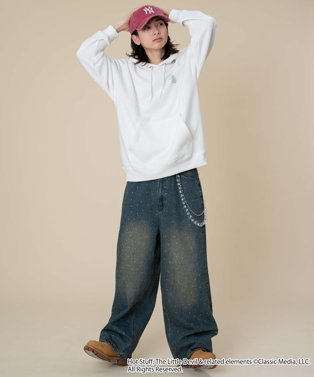 ホワイト モデル：175cm L着用