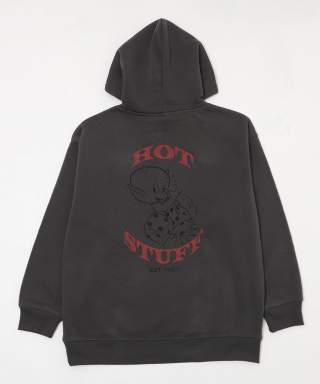 【HOTSTUFF】グラフィックプルパーカー