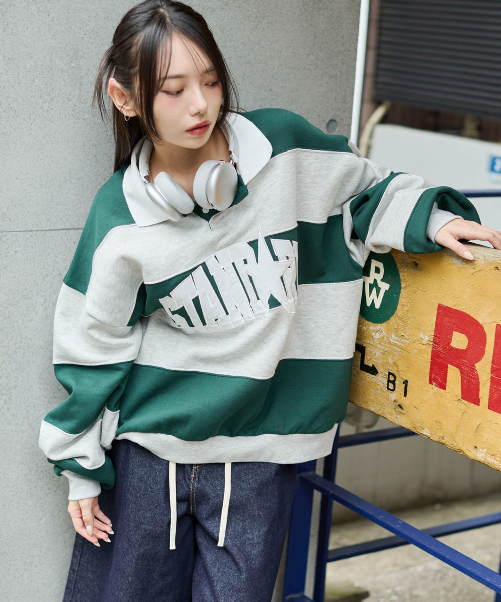 グリーン　モデル：159cm L着用