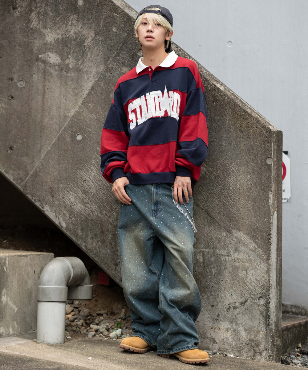 ワイン モデル：175cm L着用