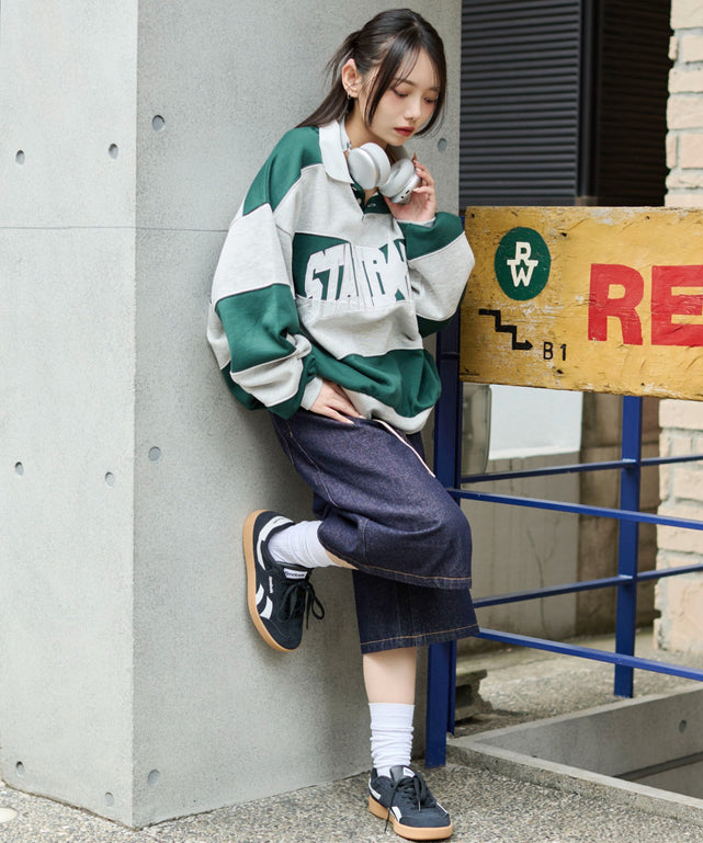 グリーン　モデル：159cm L着用