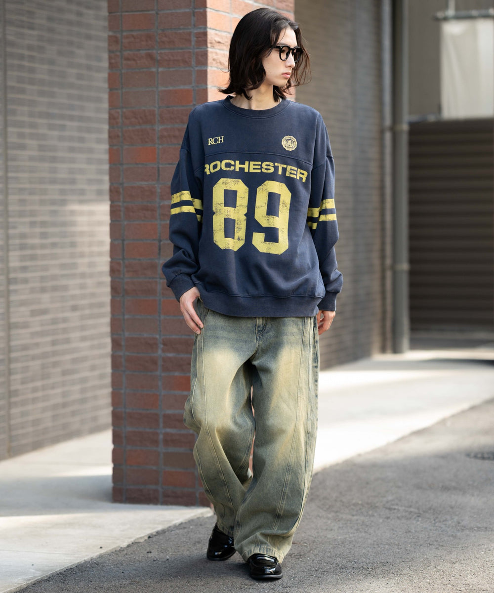 ネイビー モデル：175cm L着用