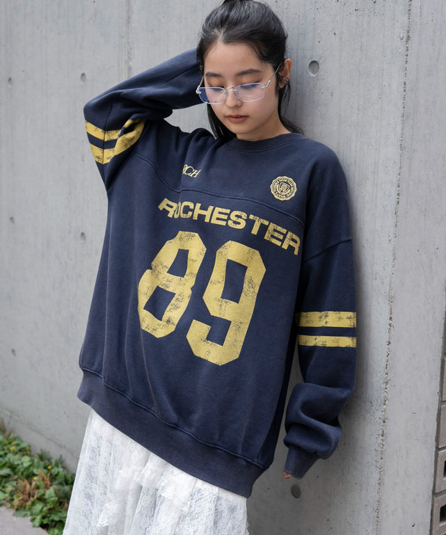 ネイビー　モデル：161cm L着用