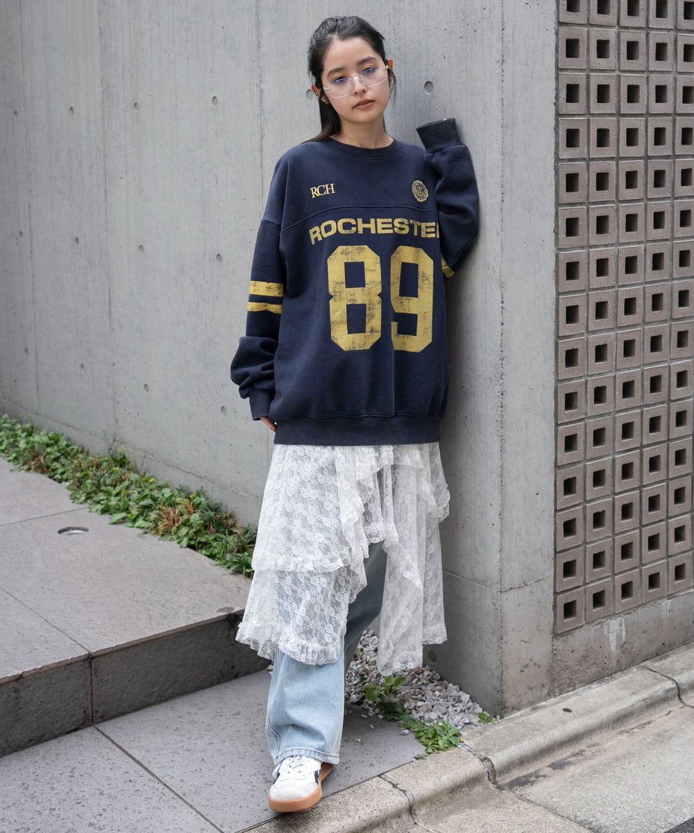 ネイビー　モデル：161cm L着用