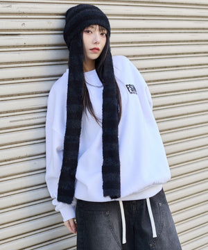 ホワイト　モデル：159cm L着用