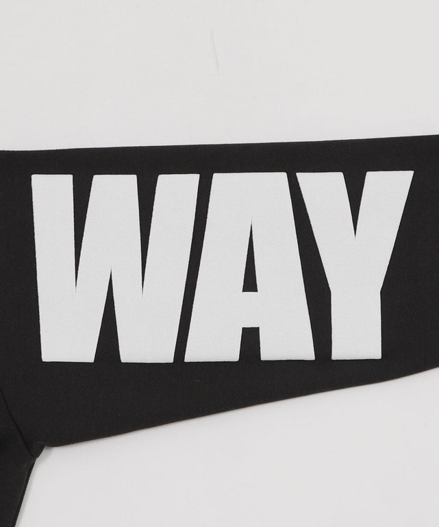 裏起毛アクセ付きストレートラインプルオーバー