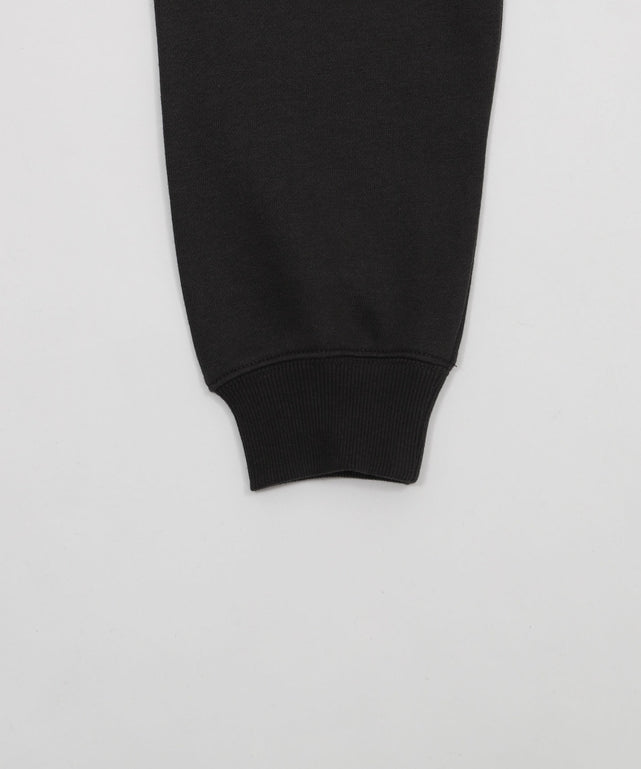 裏起毛アクセ付きストレートラインプルオーバー