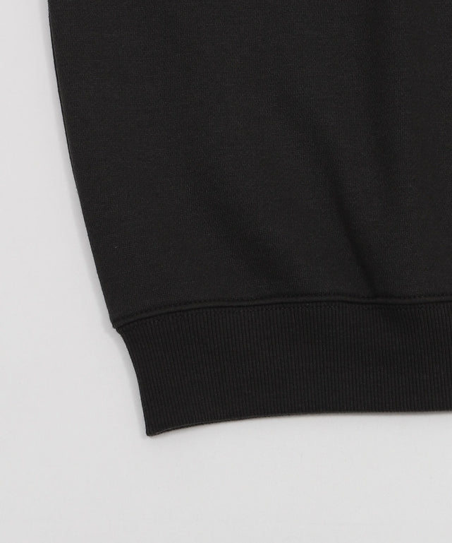 裏起毛アクセ付きストレートラインプルオーバー