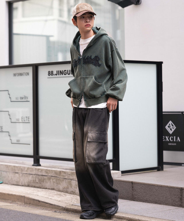 Dグリーン モデル：180cm L着用