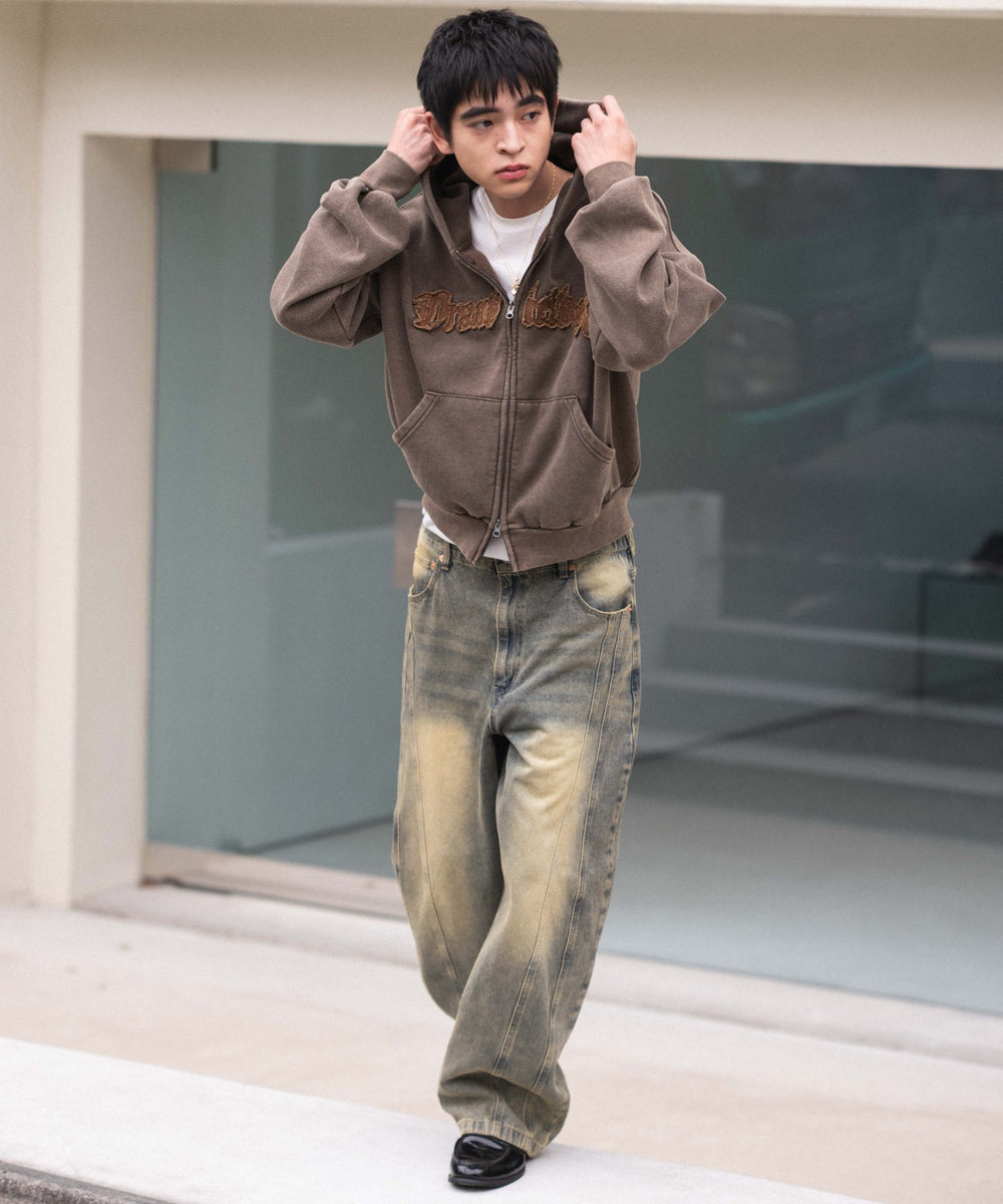 ブラウン モデル：180cm L着用