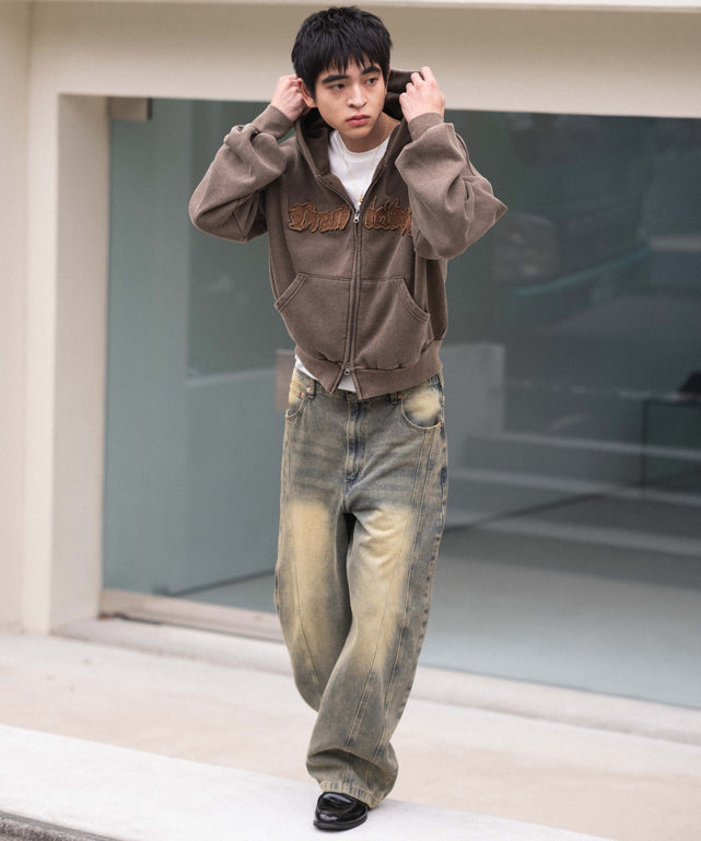 ブラウン モデル：180cm L着用