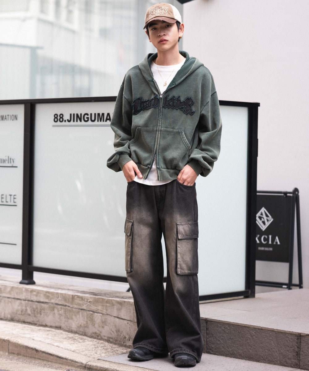 Dグリーン モデル：180cm L着用