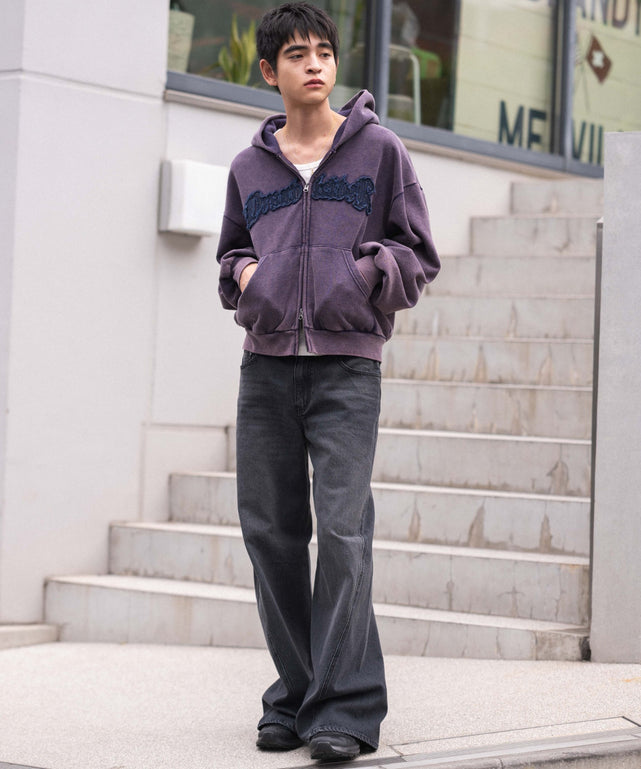 パープル モデル：180cm L着用