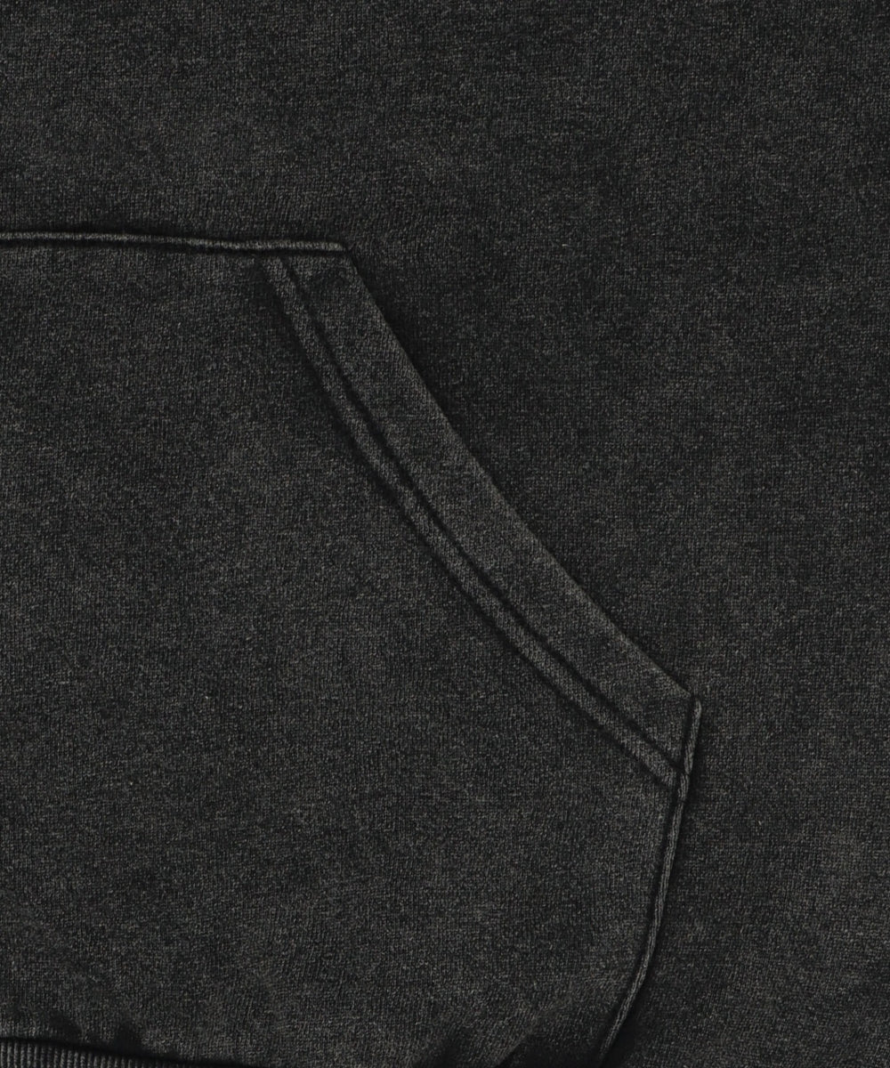 裏起毛ショートグラフィックZIPパーカー