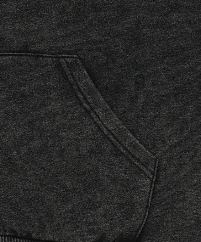 裏起毛ショートグラフィックZIPパーカー