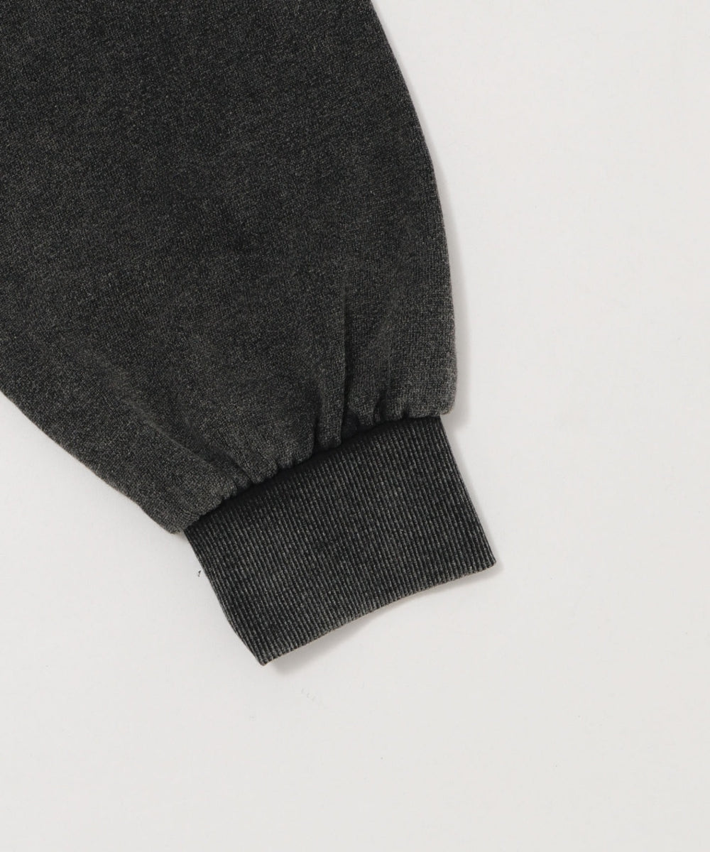 裏起毛ショートグラフィックZIPパーカー