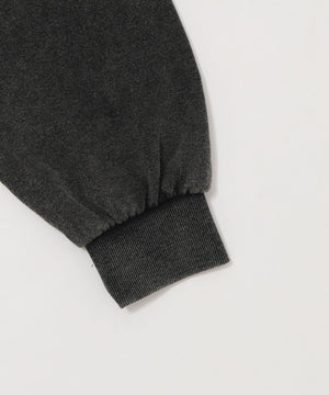 裏起毛ショートグラフィックZIPパーカー