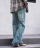 デニム中濃加工 モデル：180cm L着用