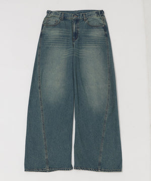 デニム中濃加工