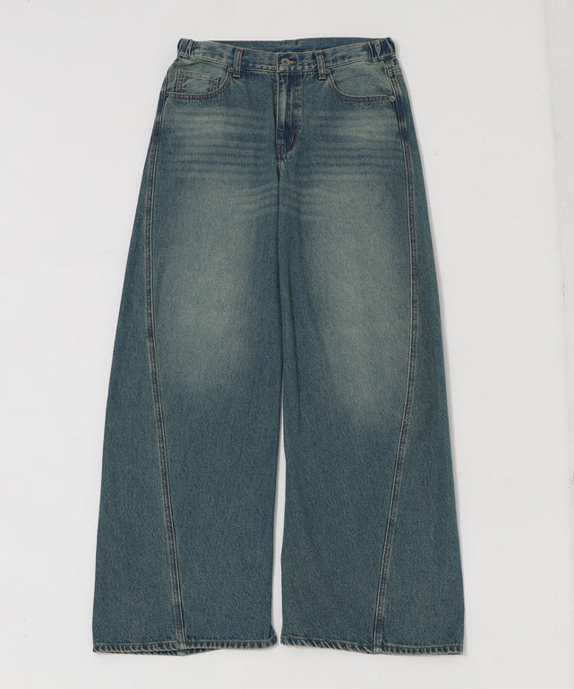 デニム中濃加工