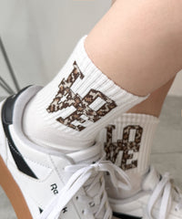 LOVEロゴソックス(23-25cm)