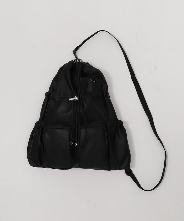 2ポケットPUドロストナップサック