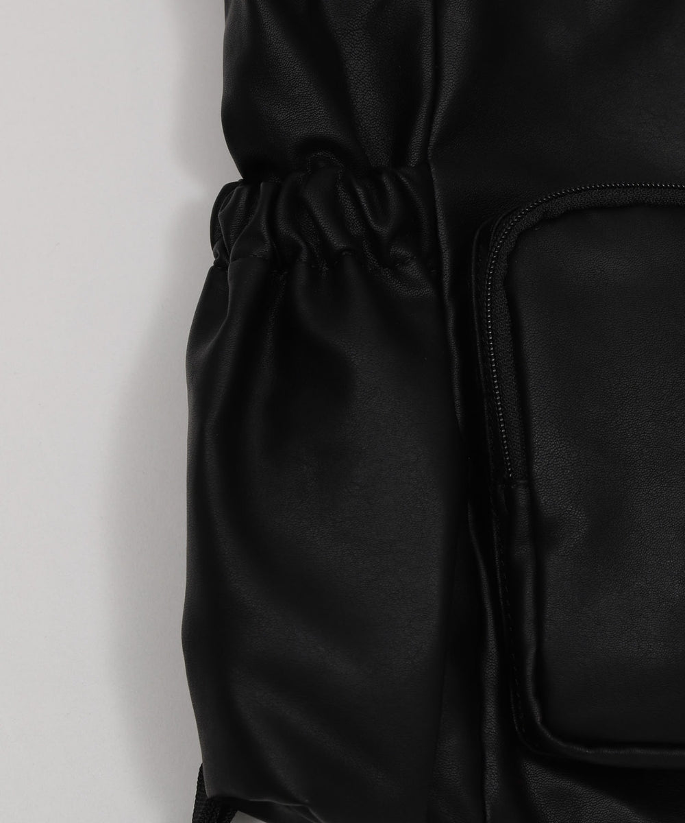 2ポケットPUドロストナップサック