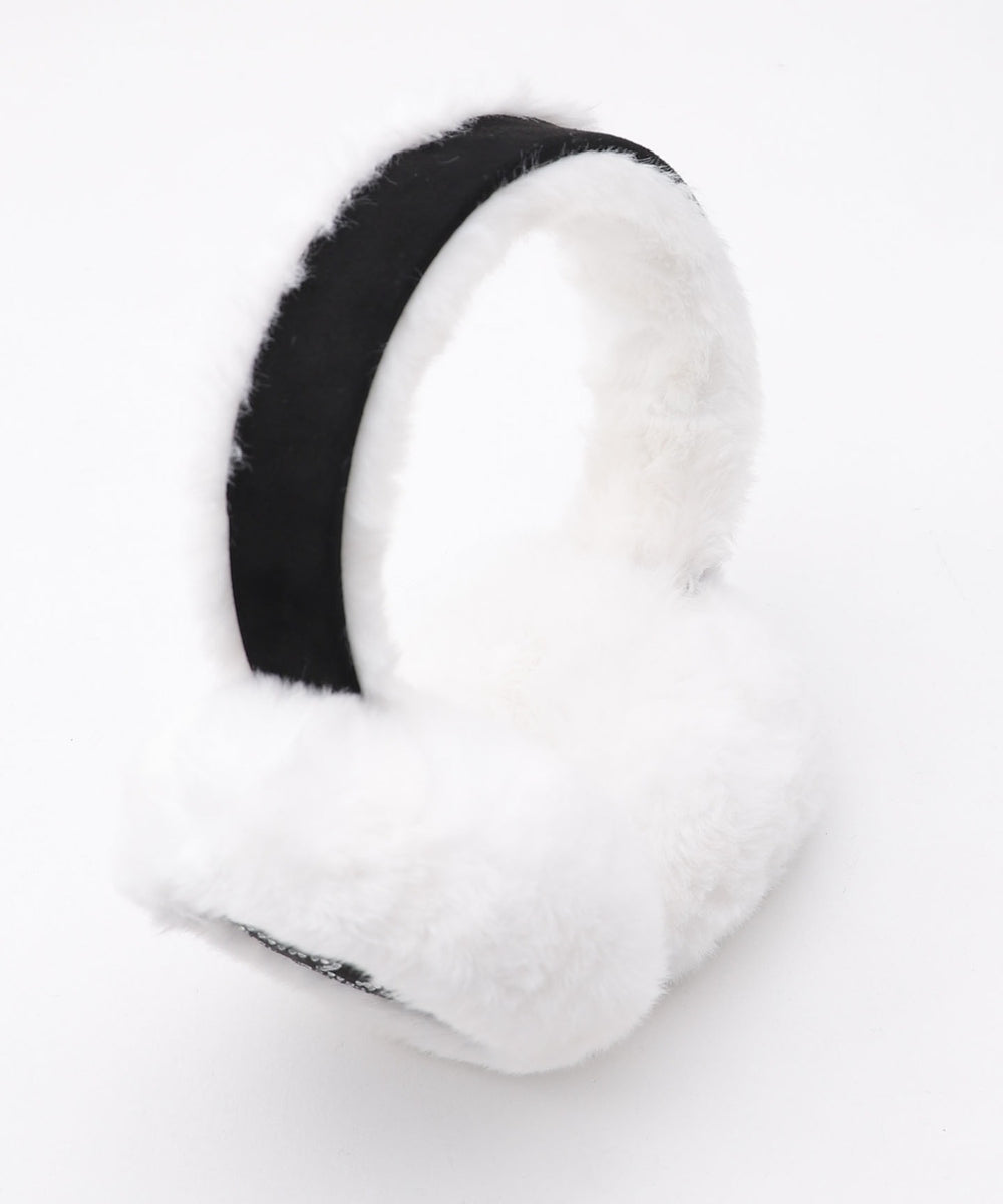 スターラインストーンファーイヤーマフ