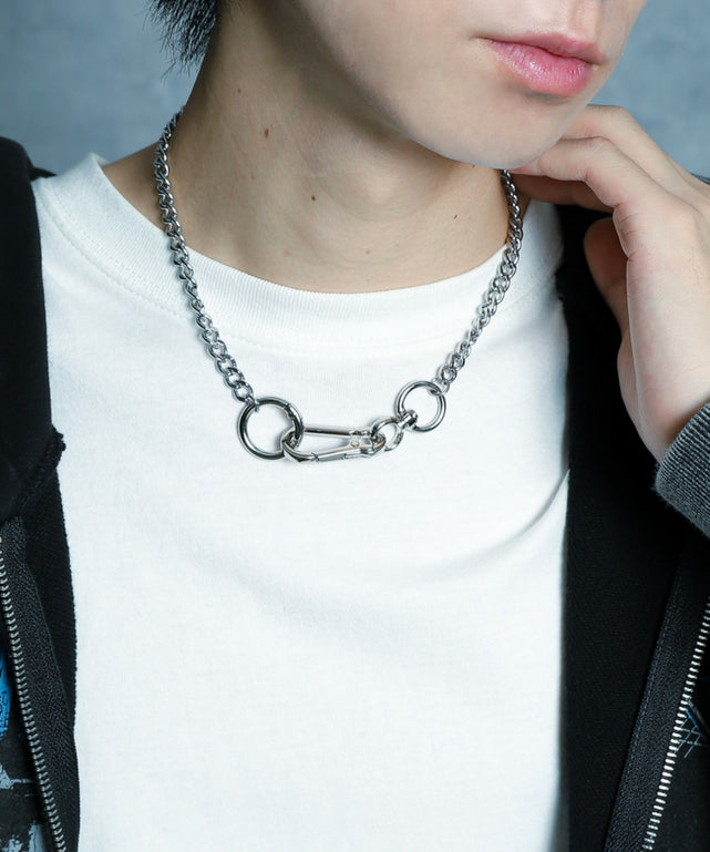 Mステンレスチェーンカラビナネックレス｜WEGO（ウィゴー） – WEGO