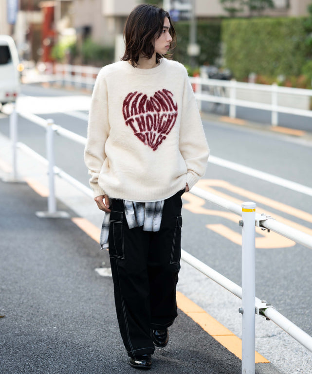 オフホワイト モデル：175cm L着用