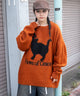 オレンジ　モデル：161cm L着用