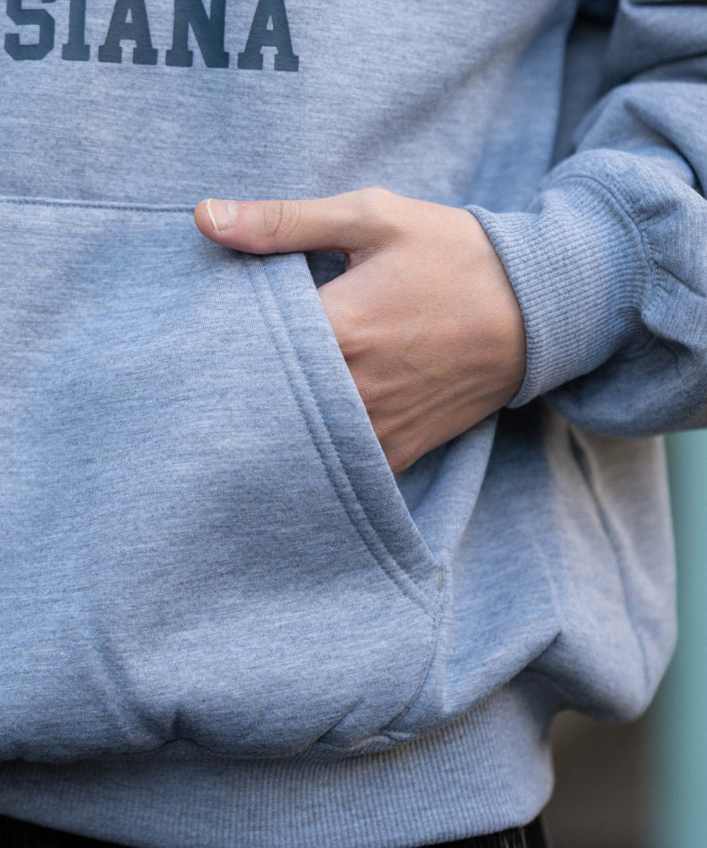 カレッジロゴボアパーカー