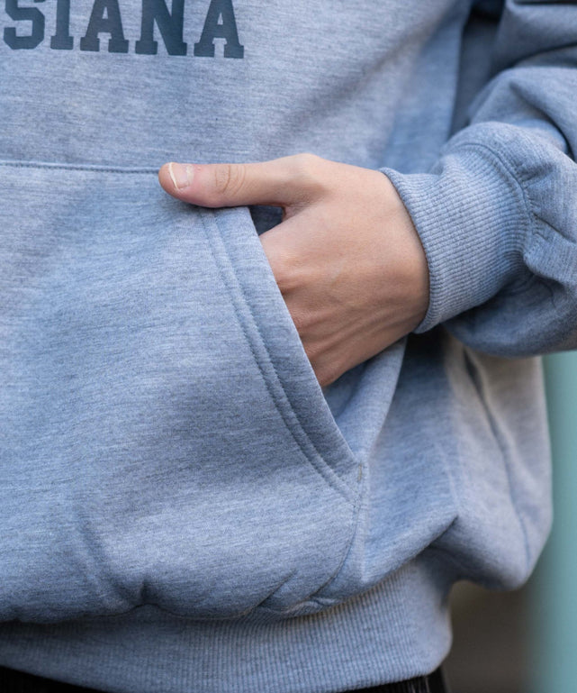 カレッジロゴボアパーカー