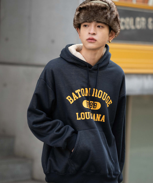 ネイビー モデル：175cm L着用