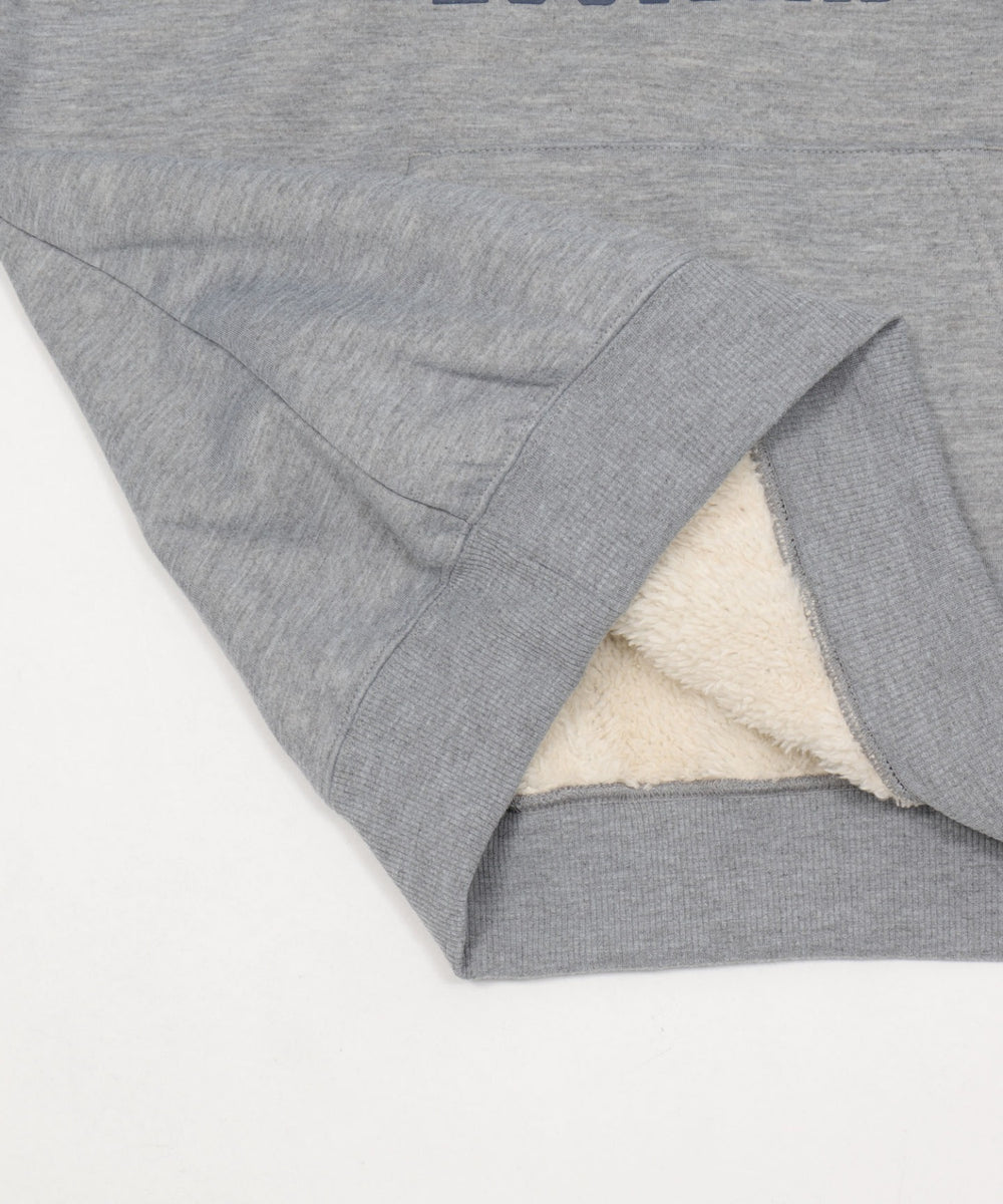 カレッジロゴボアパーカー