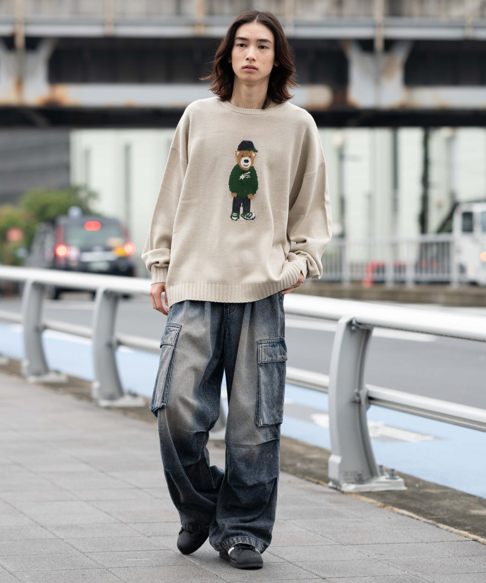 オフホワイト モデル：175cm L着用