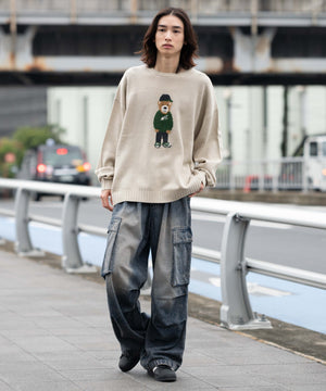 オフホワイト モデル：175cm L着用