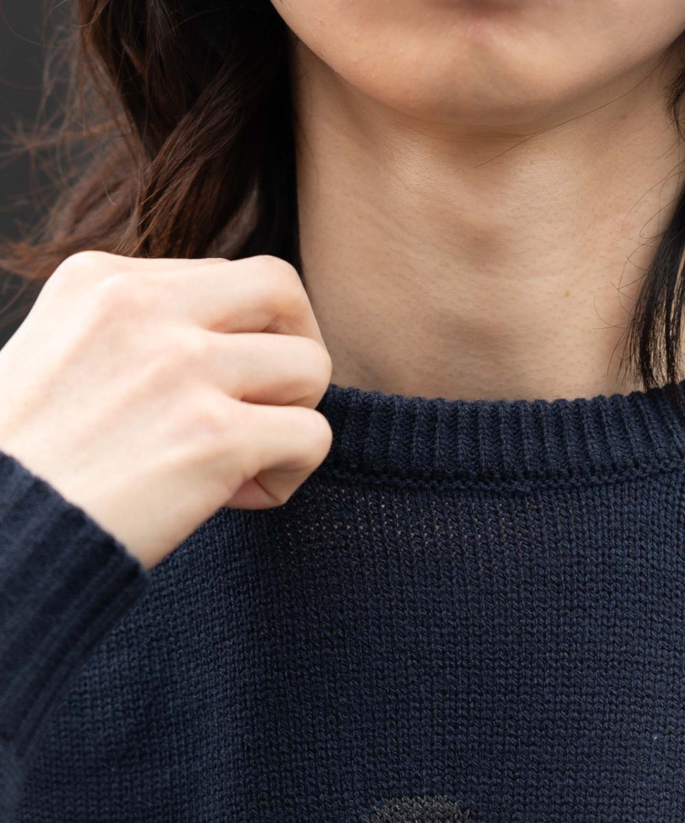 ジャガードアニマルプルオーバー