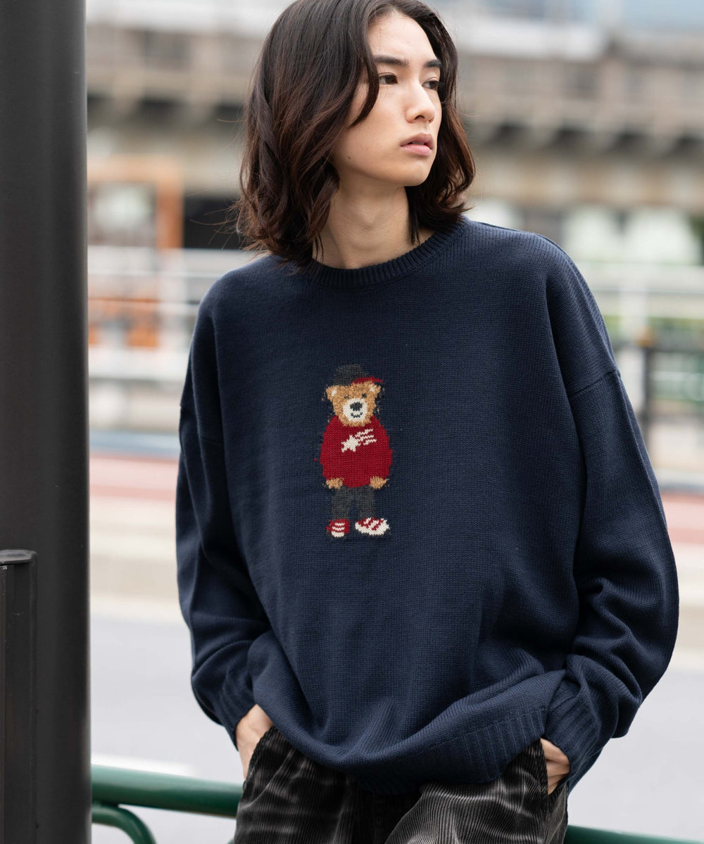 ネイビー モデル：175cm L着用