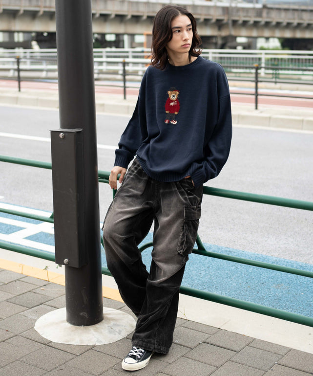 ネイビー モデル：175cm L着用