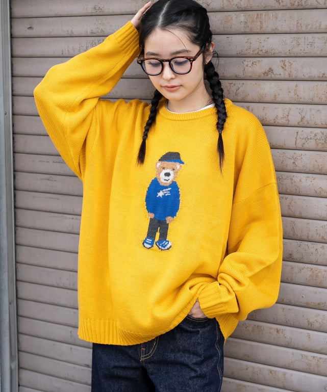 イエロー　モデル：161cm L着用