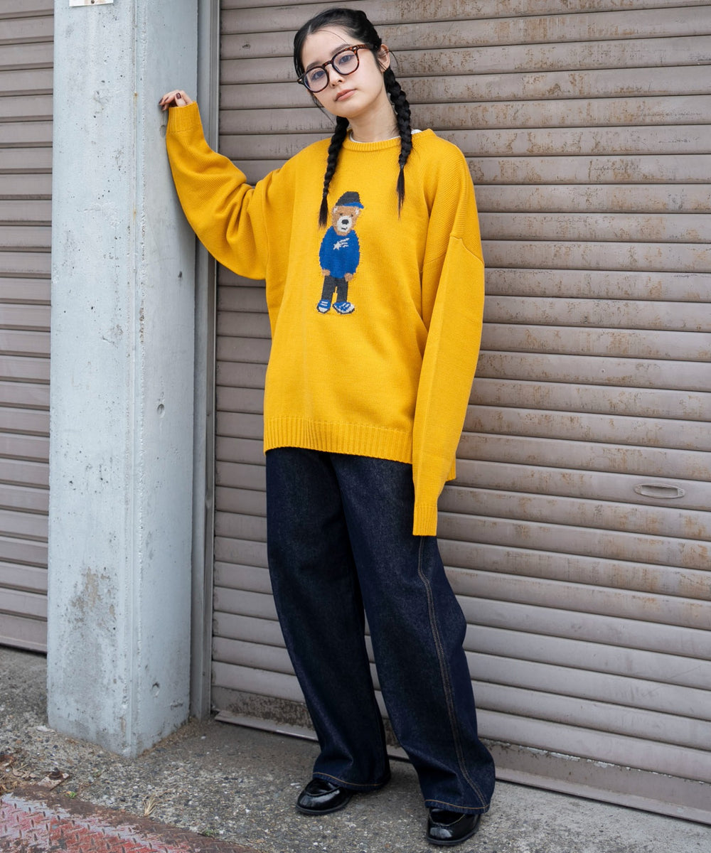 イエロー　モデル：161cm L着用