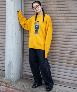 イエロー　モデル：161cm L着用