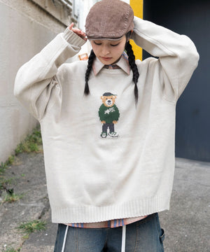 オフホワイト　モデル：161cm L着用